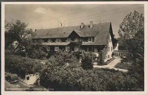 Soecking Starnberg Kriegsblindenerholungsheim