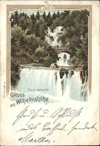 Wilhelmshoehe Kassel Wasserfall