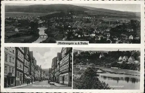 Melsungen Fulda Kasselerstrasse Badeanstalt / Melsungen /Schwalm-Eder-Kreis LKR