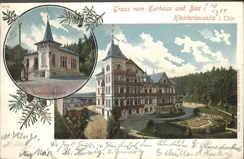 Bad Klosterlausnitz Kurhaus Klosterschaenke