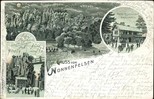 Jonsdorf Nonnenfelsen Berg Restaurant 