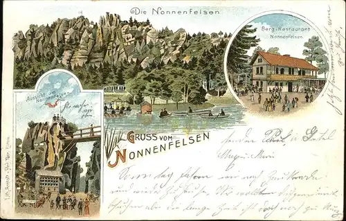 Jonsdorf Nonnenfelsen Berg Restaurant 