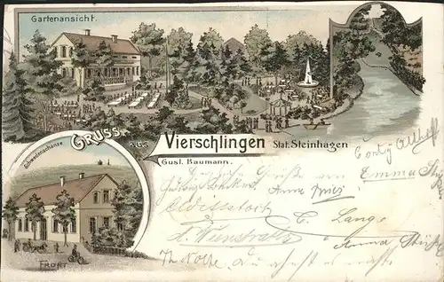 Steinhagen Westfalen Vierschlingen Schwedenschanze 