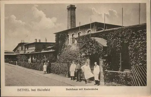 Bethel Bielefeld Badehaus
Rasierstube