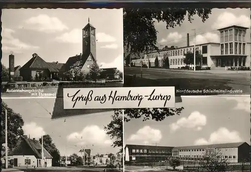 Lurup Auferstehungskirche Ehrenmal Schleifmittelindustrie 