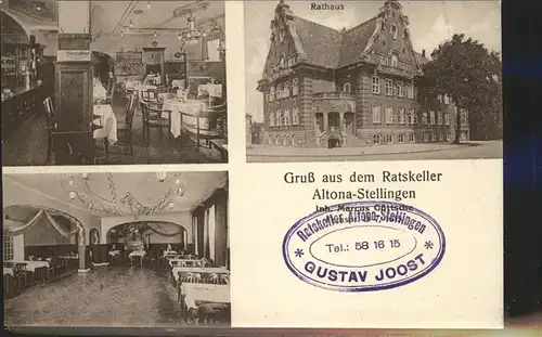 Stellingen Hamburg Ratskeller  / Hamburg /Hamburg Stadtkreis