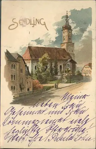Sendling Muenchen Kirche / Muenchen /Muenchen LKR