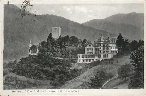 Hornberg Schwarzwald Gauschule