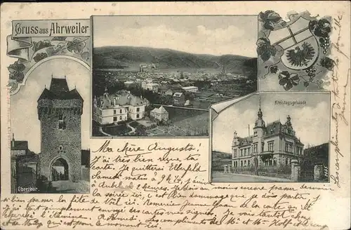 Ahrweiler Grafschaft Kreistagsgebaeude Oberthor 