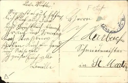 Herxheim Pfalz Bahnhof Hauptstrasse Kloster St Paulusstift / Herxheim bei Landau/ Pfalz /Suedliche Weinstrasse LKR