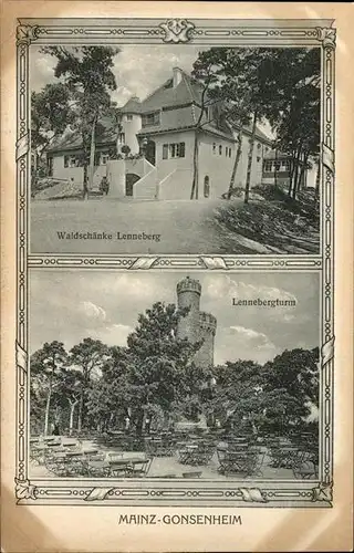 Gonsenheim Waldschaenke Lenneberg Lennebergturm