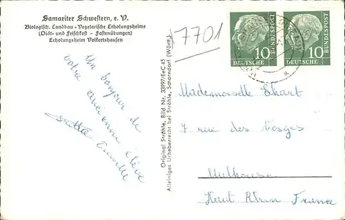 Volkertshausen Samariter Schwestern e.V.
Erholungsheim Volkertshausen Kat. Volkertshausen