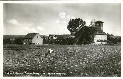 Zwerenberg Neuweiler Ackerbau Kirche / Neuweiler /Calw LKR