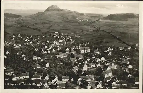 Hilzingen Flugzeugaufnahme Kat. Hilzingen