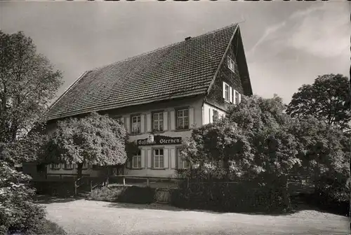 Unterbraend Gasthaus Sternen Kat. Braeunlingen