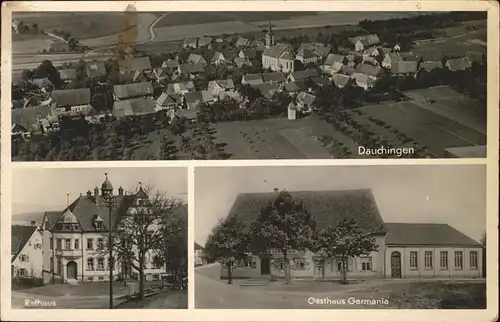 Dauchingen Gasthaus Germania Kat. Dauchingen