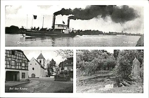 Ottenheim Schwanau Rhein
Kirche
 Kat. Schwanau