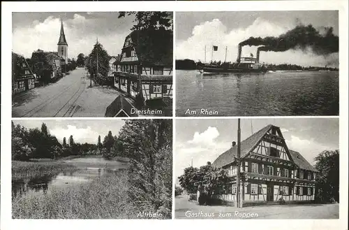 Diersheim Rhein Kat. Rheinau