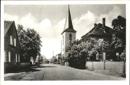 Diersheim Kirche Kat. Rheinau