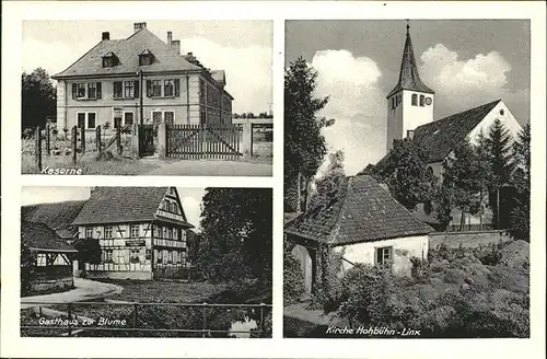 Bodersweier Gasthaus Blume
Kirche
Kaserne Kat. Kehl