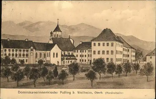 Polling Muehldorf Dominikanerinnenkloster Kat. Polling