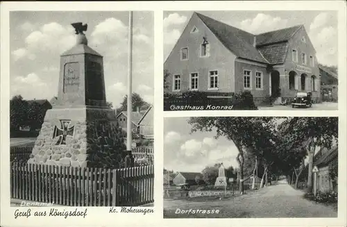 Koenigsdorf Oberbayern Gasthaus Konrad
Dorfstrasse
Denkmal Kat. Koenigsdorf