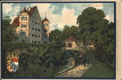 Leutstetten Schloss Kat. Starnberg