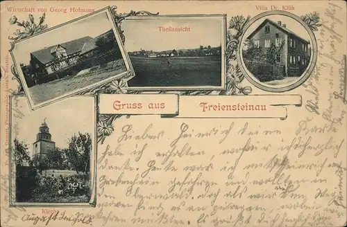 wx56686 Freiensteinau villa Dr. Klueh Kategorie. Freiensteinau Alte Ansichtskarten