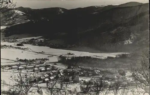 Ebnet Freiburg Breisgau Fliegeraufnahme Winterlandschaft / Freiburg im Breisgau /Breisgau-Hochschwarzwald LKR