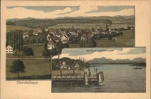 Oberuhldingen Am See Unteruhldingen Kat. Uhldingen-Muehlhofen