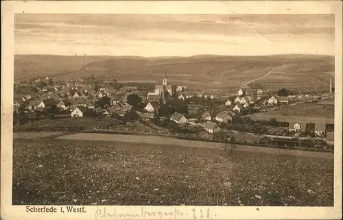 Scherfede Gesamtansicht Kat. Warburg