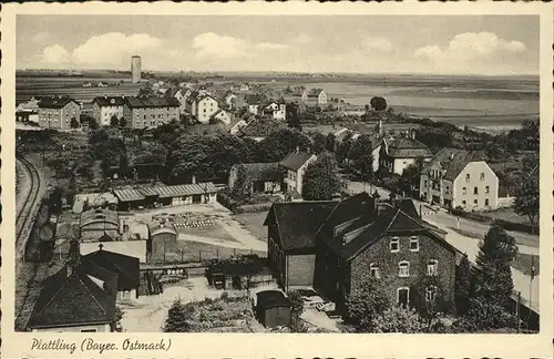 Plattling Isar Bayern Gesamtansicht / Plattling /Deggendorf LKR