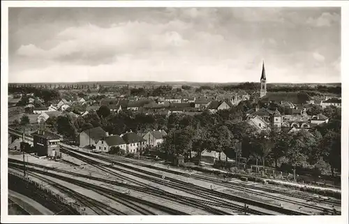 Plattling Isar Bayern Gesamtansicht / Plattling /Deggendorf LKR