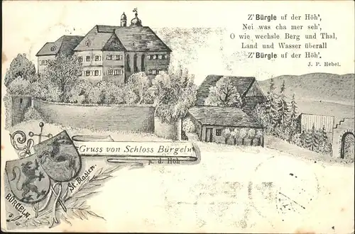 Schloss Buergeln  Kat. Kandern
