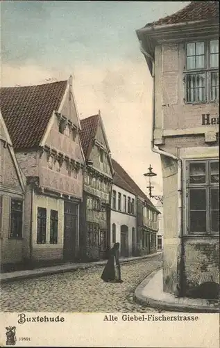 Buxtehude Giebel Fischerstrasse Kat. Buxtehude