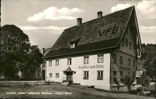 Weitnau Gasthof Adler Kat. Weitnau