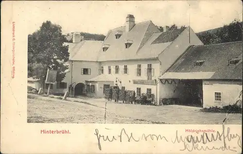 Hinterbruehl Niederoesterreich Hoeldrichsmuehle / Hinterbruehl /Wiener Sueden