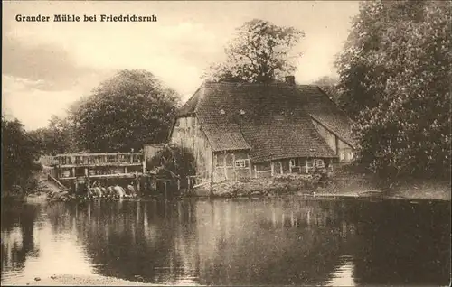 Friedrichsruh Aumuehle Grander Muehle / Aumuehle /Herzogtum Lauenburg LKR