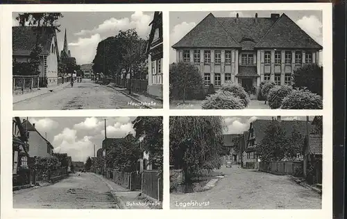 Legelshurst Schule Hauptstrasse Bahnhofstrasse Kat. Willstaett