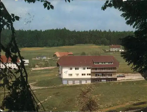 Wehrhalden Gasthaus Pension Wehrhalder Hof Kat. Herrischried