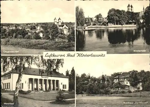Bad Klosterlausnitz Teich Waldhaus Zur Koeppe Moorbad  Kat. Bad Klosterlausnitz