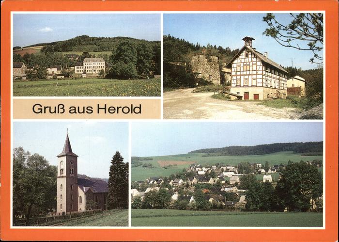 Herold Thum Erzgebirge Kalkwerk Betriebsferienheim Kat. Thum Erzgebirge