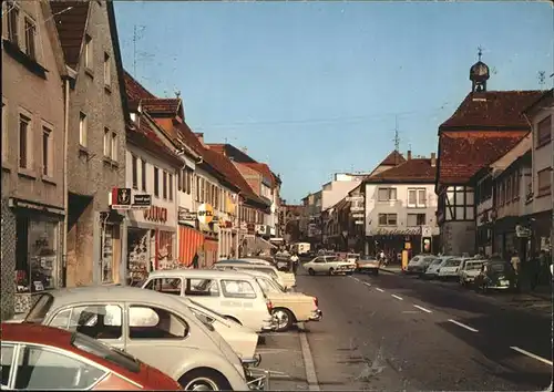 Sinsheim Elsenz Hauptstrasse Kat. Sinsheim
