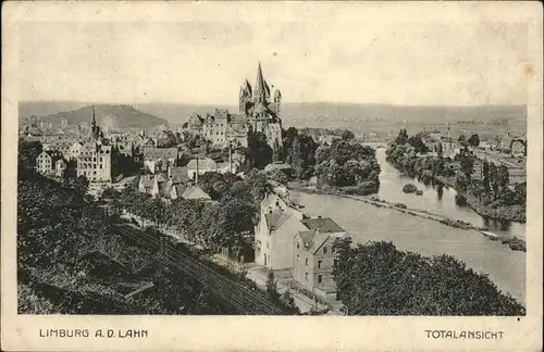 Limburg Totalansicht Kat. Limburg a.d. Lahn