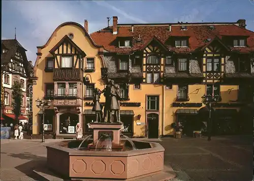 Bad Homburg Hoehe Marktplatz
Laternenbrunnen Kat. Bad Homburg v.d. Hoehe