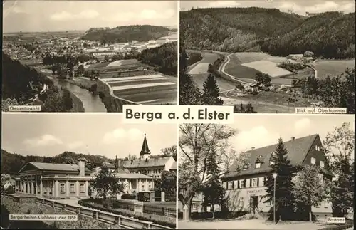 Berga Elster Postamt
Bergarbeiter-Klubhaus Kat. Berga Elster