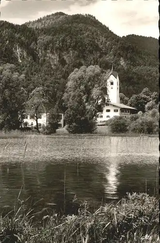 Weissensee Fuessen Panorama Kat. Fuessen