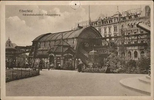 Elberfeld Wuppertal Schwebebahnhof Doeppersberg / Wuppertal /Wuppertal Stadtkreis