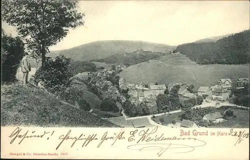 Bad Grund Harz Panorama Kat. Bad Grund (Harz)