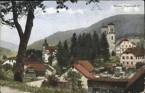 Frauenalb Kloster Frauenalb Kat. Marxzell